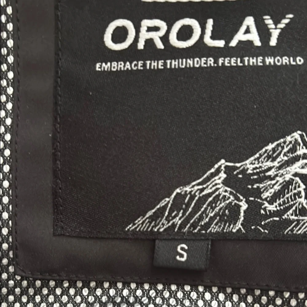 Orolay Black Insulated Puffer Jacket with Hood - Picture 6 of 6